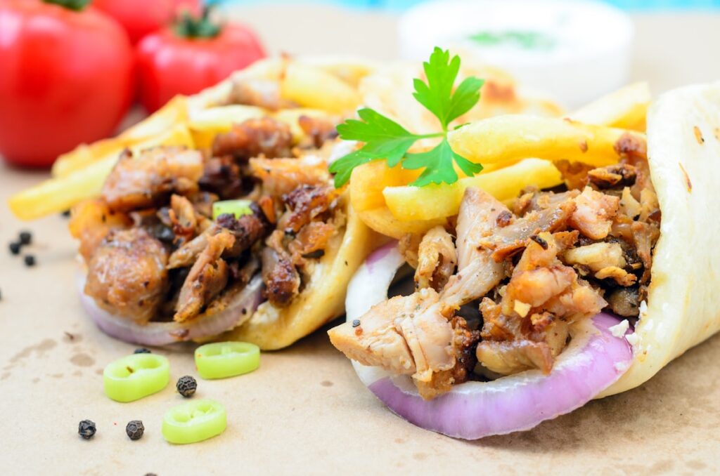 Chicken Shawarma Wraps